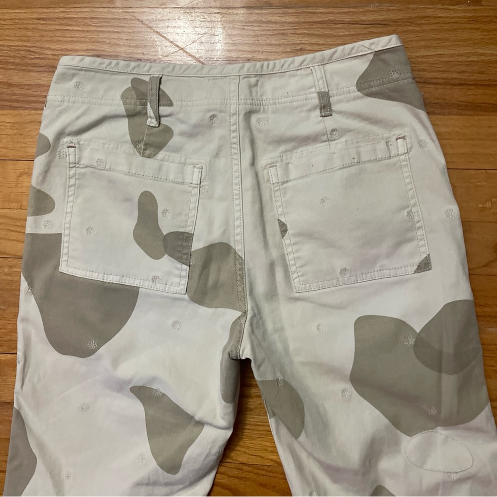 Anthropologie Pilcro‎ The Wanderer Camo patchwork embroidered Utility Pants B2 - Picture 7 of 8